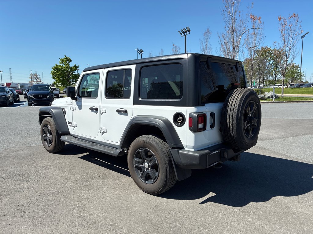 Jeep Wrangler Unlimited Sport ,V6,AIR, BAS KM 2021 à Boucherville, Québec - 4 - w1024h768px