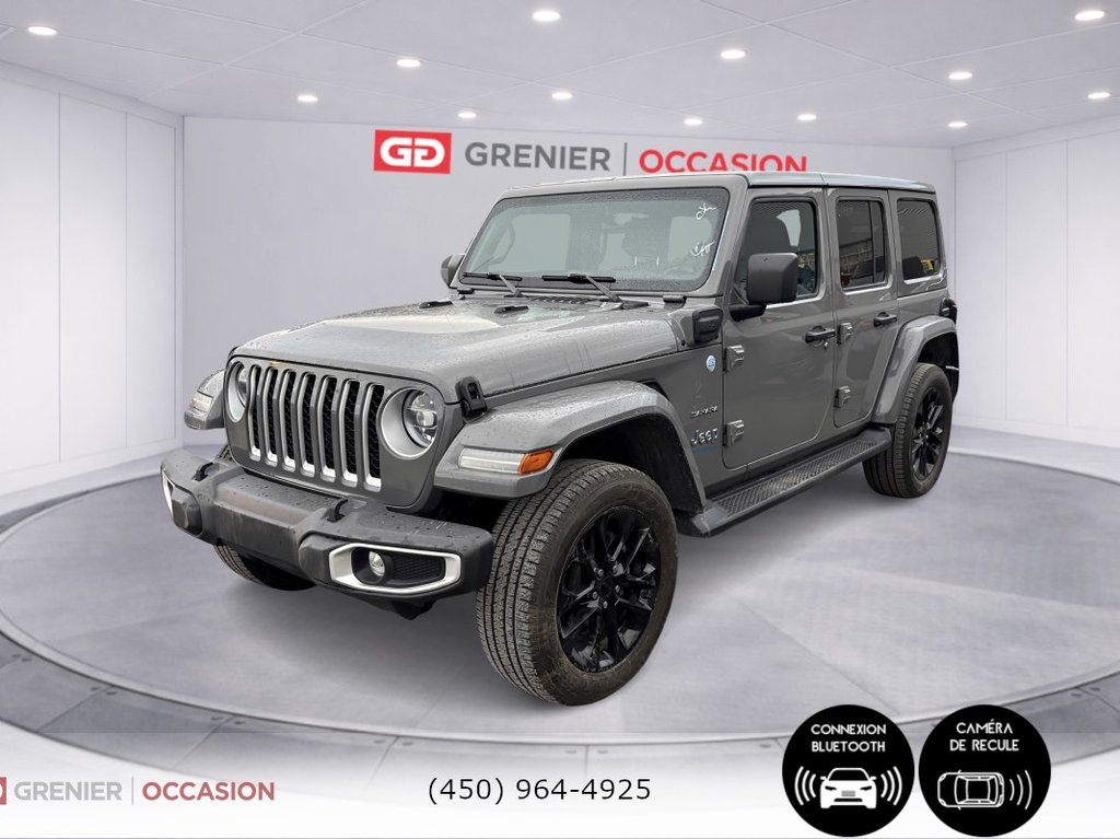 2021 Jeep WRANGLER 4XE Unlimited Sahara Cuir Navigation in Terrebonne, Quebec - 5 - w1024h768px