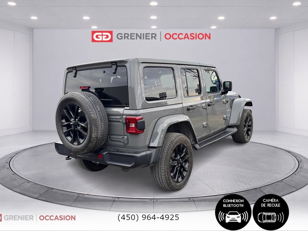 2021 Jeep WRANGLER 4XE Unlimited Sahara Cuir Navigation in Terrebonne, Quebec - 2 - w1024h768px