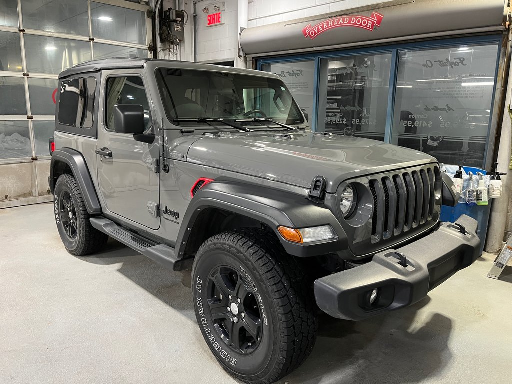 Jeep Wrangler Sport S, AUT, AIR, BAS KM, 3.6L 2022 à Boucherville, Québec - 1 - w1024h768px