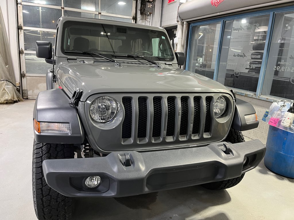 Jeep Wrangler Sport S, AUT, AIR, BAS KM, 3.6L 2022 à Boucherville, Québec - 12 - w1024h768px