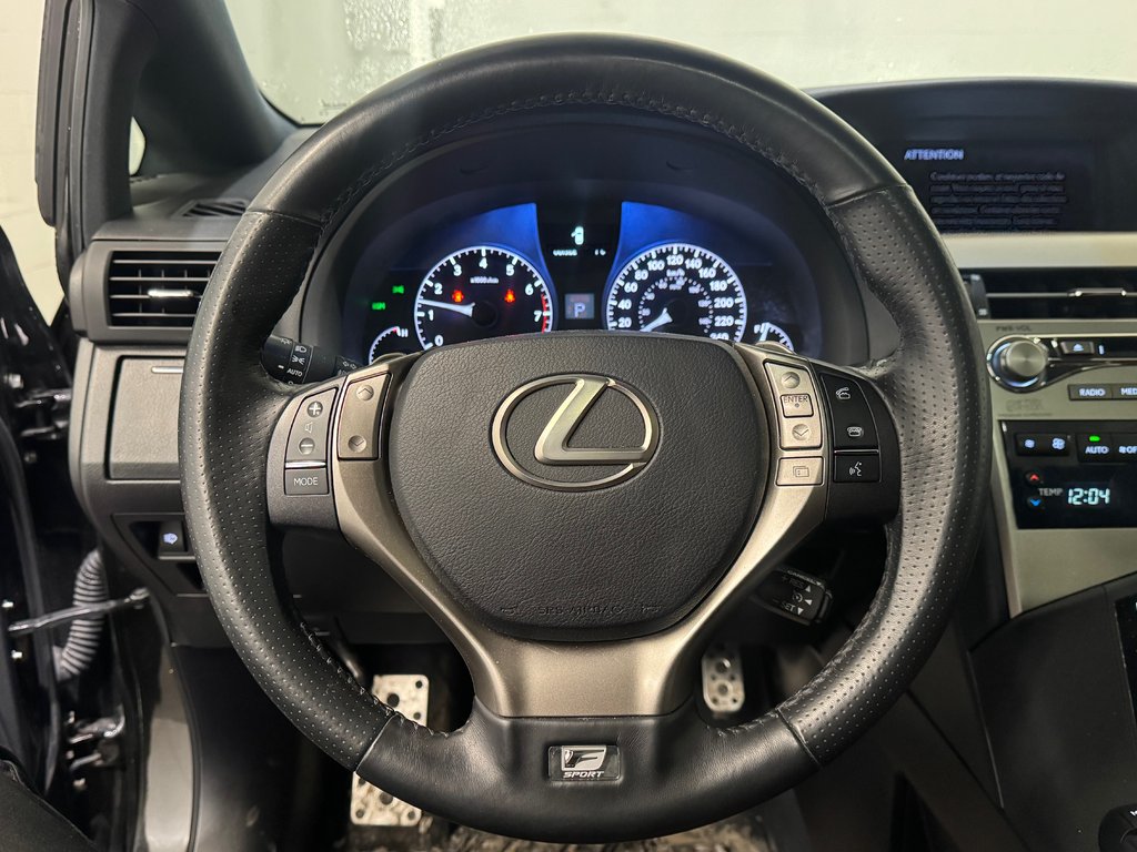 2015 Lexus RX 350 F Sport Cuir Toit Ouvrant Bas Kilométrage in Terrebonne, Quebec - 12 - w1024h768px