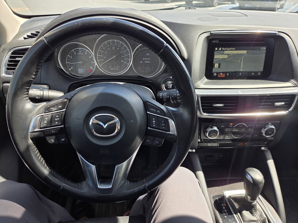Mazda CX-5 GT AWD, CUIR, TOIT, CAMERA, NAV 2016 à Boucherville, Québec - 13 - w1024h768px
