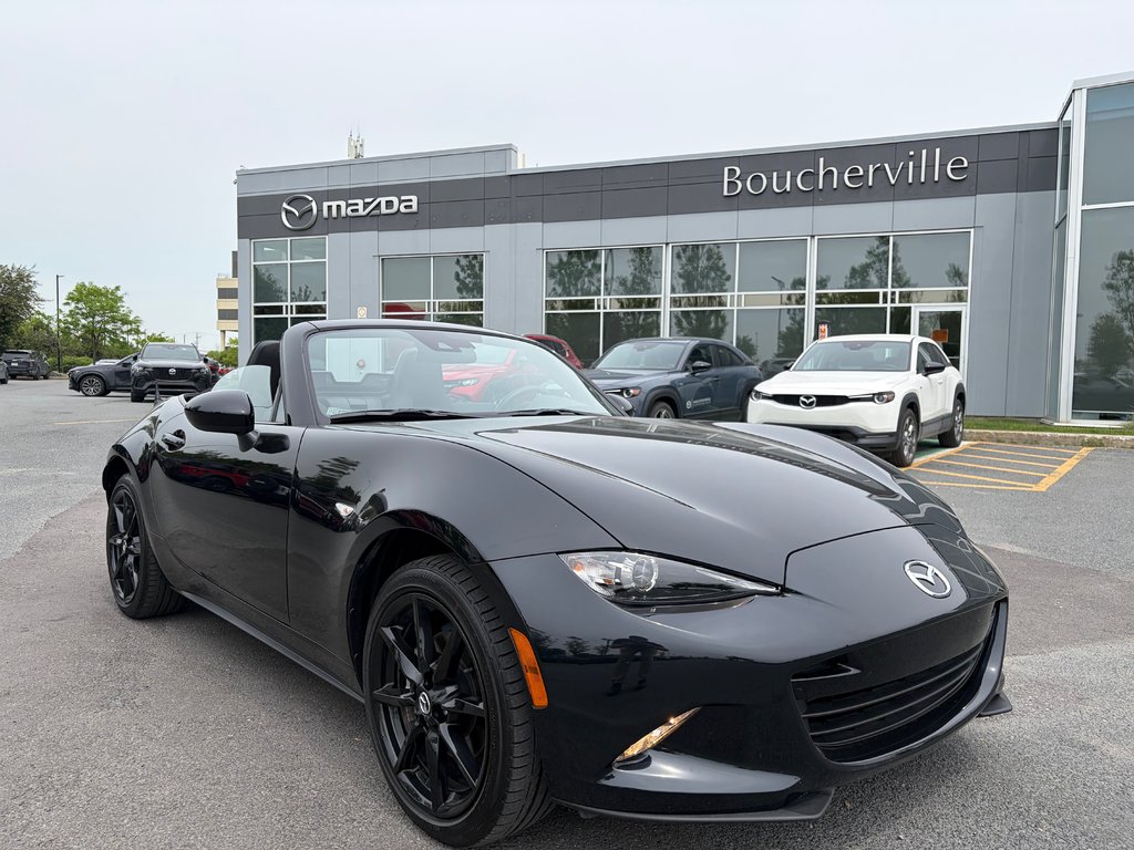 2023 Mazda MX-5 GS, BAS KM, GARANTIE COMPLÈTE MAI 2027 in Boucherville, Quebec - 14 - w1024h768px
