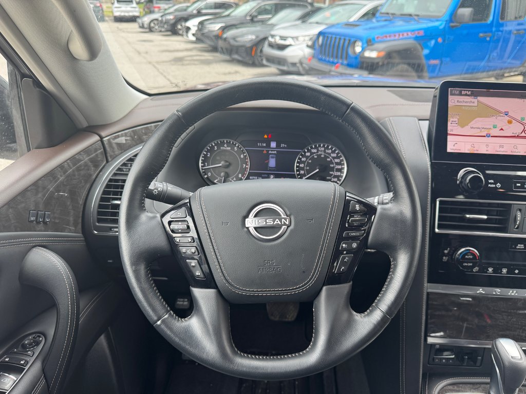 2021 Nissan Armada Platinum Cuir Toit Ouvrant Navigation in Terrebonne, Quebec - 21 - w1024h768px