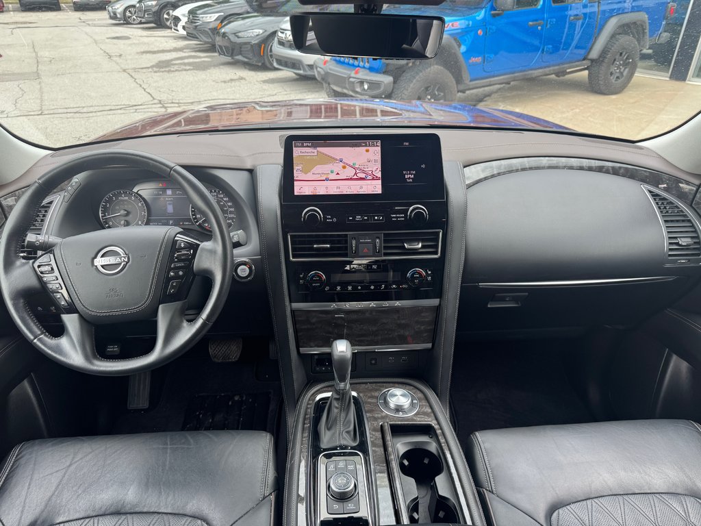 2021 Nissan Armada Platinum Cuir Toit Ouvrant Navigation in Terrebonne, Quebec - 22 - w1024h768px