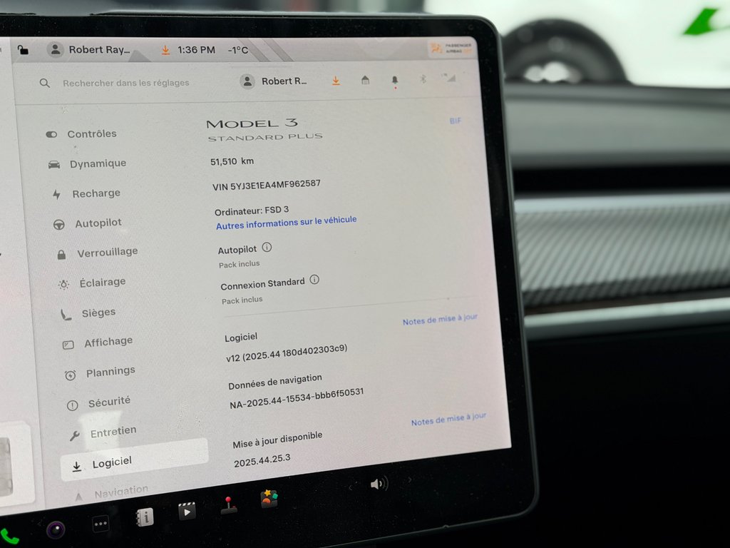 2021 Tesla Model 3 Standard Range Plus Toit Panoramique Navigation in Terrebonne, Quebec - 16 - w1024h768px