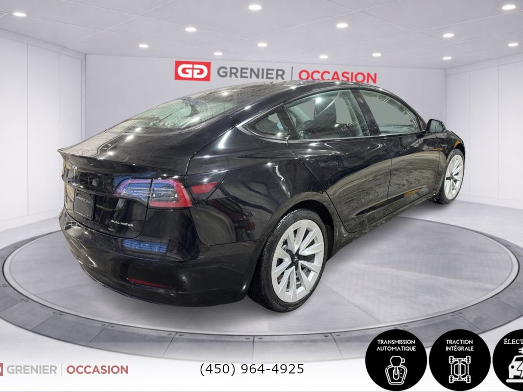 2022 Tesla Model 3 Long Range Awd Toit panoramique in Terrebonne, Quebec - 2 - w1024h768px