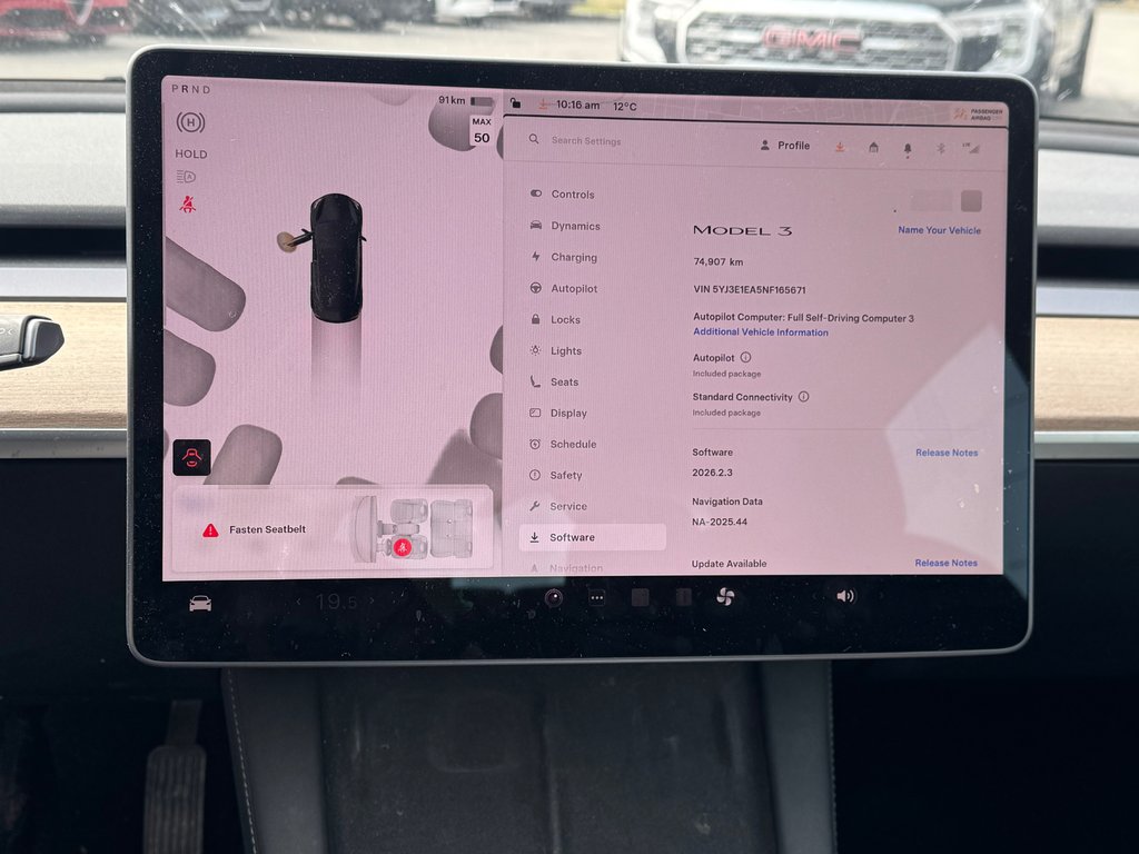 Tesla Model 3 Cuir Toit Vitré Bas Kilométrage 2023 à Terrebonne, Québec - 14 - w1024h768px