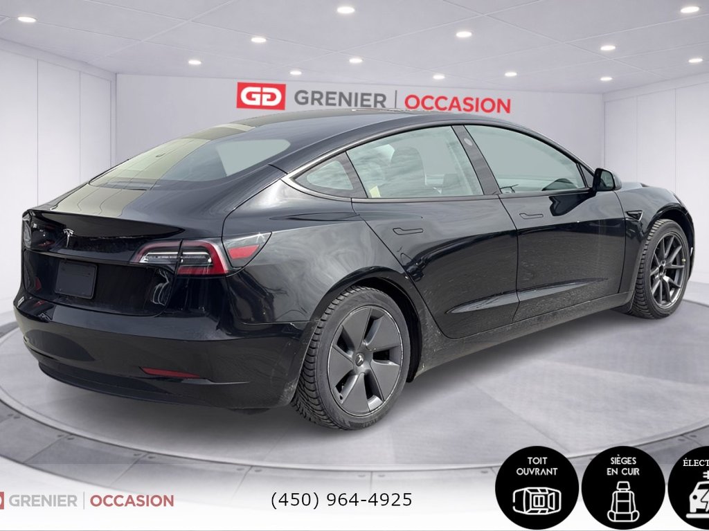 Tesla Model 3 Cuir Toit Vitré Bas Kilométrage 2023 à Terrebonne, Québec - 2 - w1024h768px