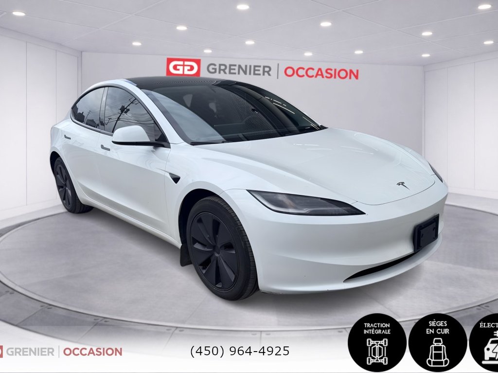 Tesla Model 3 Long Range 2024 à Terrebonne, Québec - 1 - w1024h768px