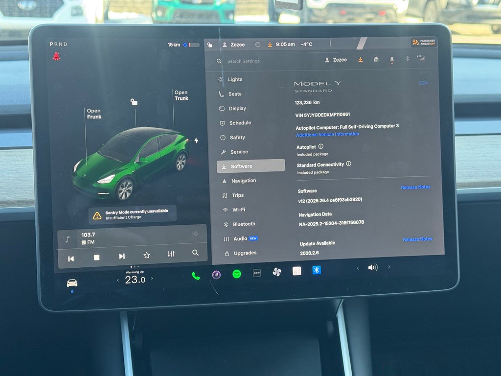 2021 Tesla Model Y Standard Range Cuir in Terrebonne, Quebec - 15 - w1024h768px