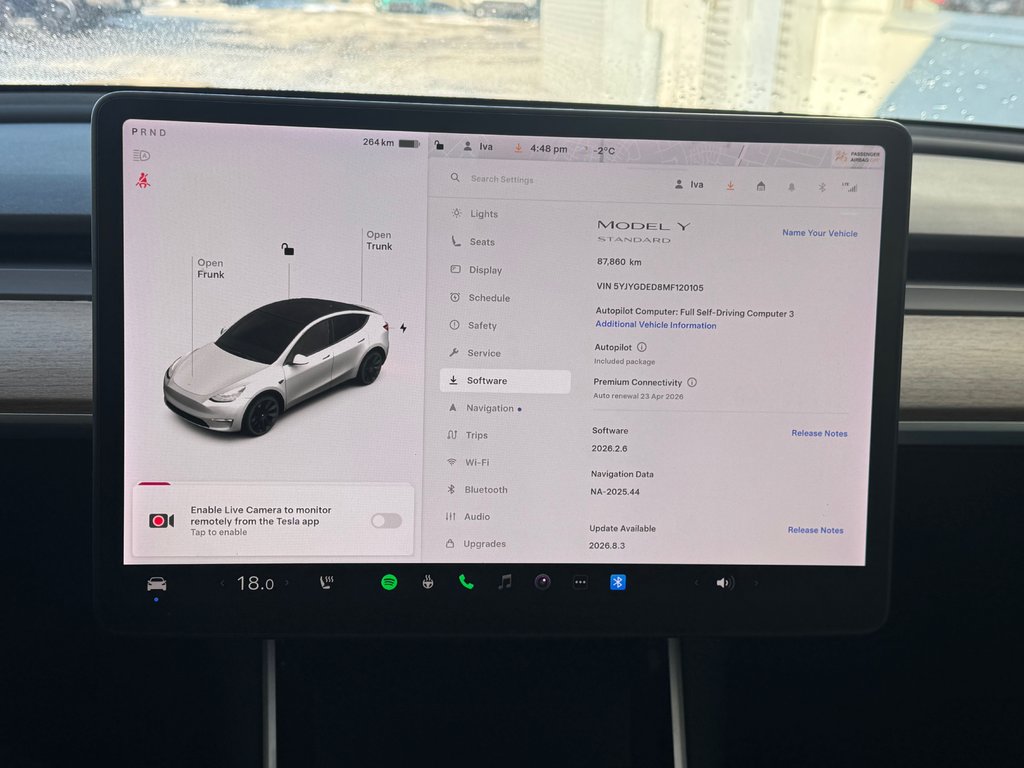 2021 Tesla Model Y Standard Range Toit Vitré in Terrebonne, Quebec - 15 - w1024h768px
