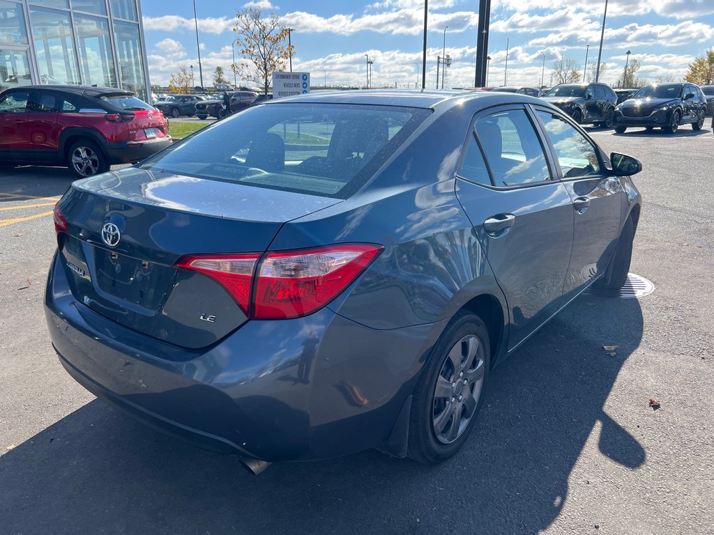 Toyota Corolla LE, AIR, AUT, BAS KM 2017 à Boucherville, Québec - 10 - w1024h768px