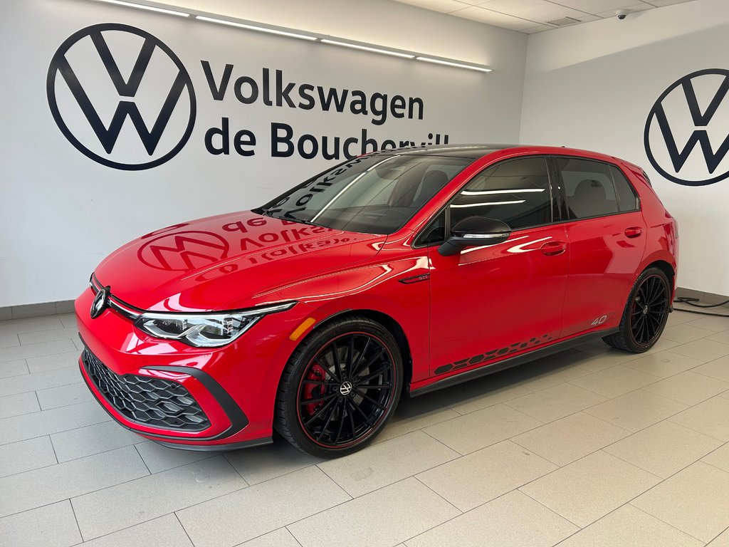 2023 Volkswagen Golf GTI 40E ANNIVERSAIRE in Boucherville, Quebec - 1 - w1024h768px
