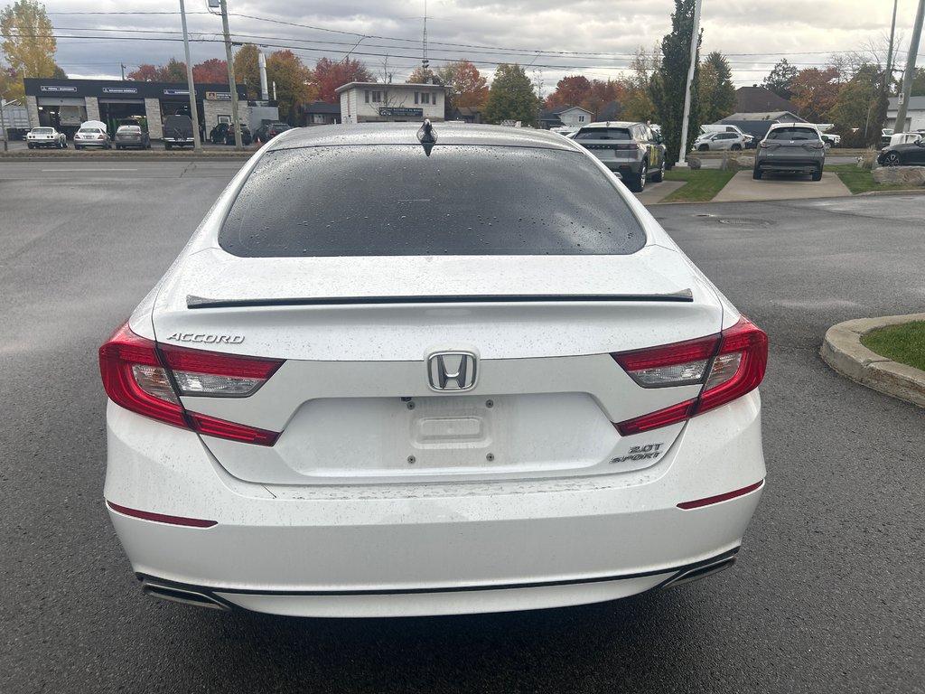 2022 Honda Accord Sedan Sport 2.0-4