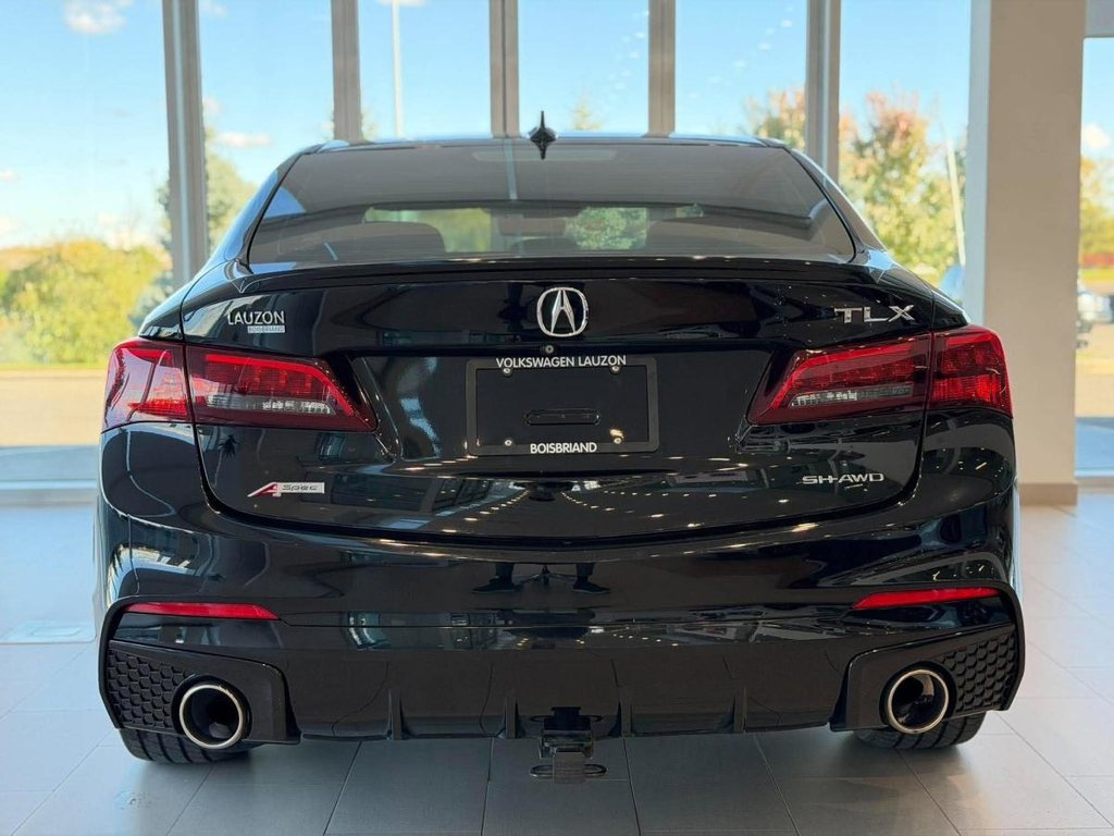 2018 Acura TLX A-Spec Tech SH-AWD | DÉMARREUR | TOIT | CUIR ROUGE | NAV | CARPLAY | CAMÉRA +++ in Laval, Quebec - 7 - w1024h768px