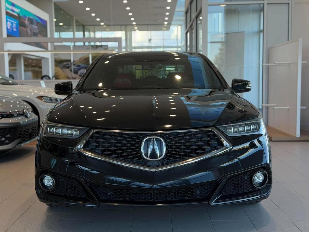 2018 Acura TLX A-Spec Tech SH-AWD | DÉMARREUR | TOIT | CUIR ROUGE | NAV | CARPLAY | CAMÉRA +++ in Laval, Quebec - 3 - w1024h768px