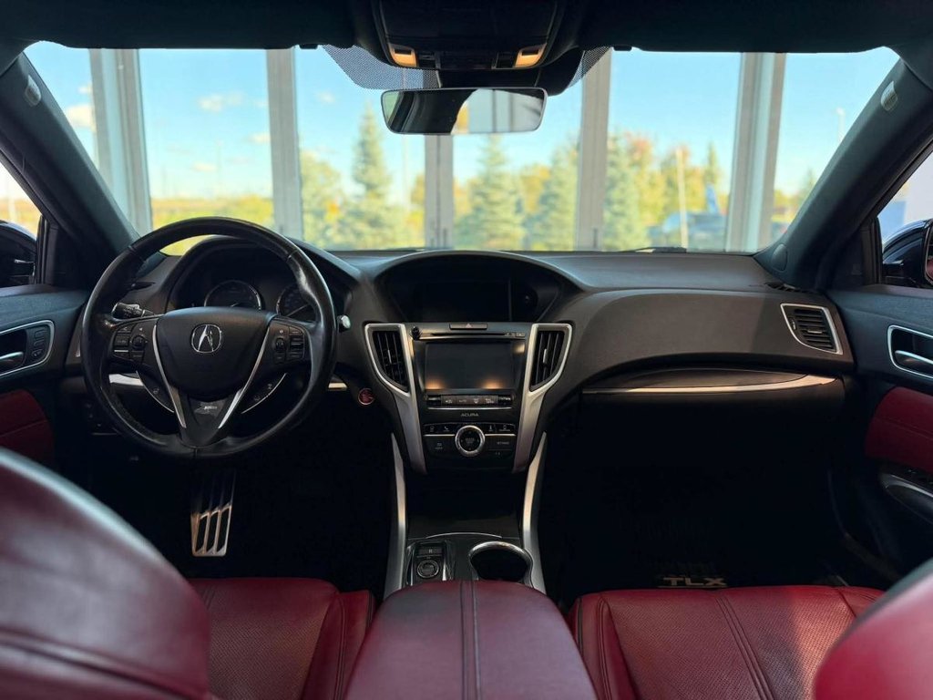 2018 Acura TLX A-Spec Tech SH-AWD | DÉMARREUR | TOIT | CUIR ROUGE | NAV | CARPLAY | CAMÉRA +++ in Laval, Quebec - 12 - w1024h768px