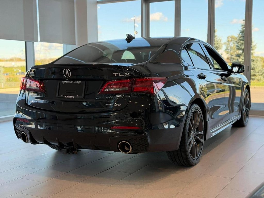 2018 Acura TLX A-Spec Tech SH-AWD | DÉMARREUR | TOIT | CUIR ROUGE | NAV | CARPLAY | CAMÉRA +++ in Laval, Quebec - 8 - w1024h768px