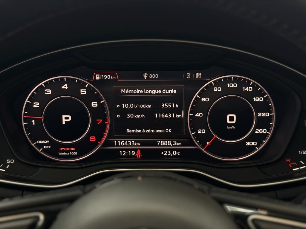 Audi A4 Technik | QUATTRO | CAMÉRA 360 | BANG & OLUFSEN | NAV | TOIT | CUIR | CARPLAY +++ 2018 à Laval, Québec - 12 - w1024h768px