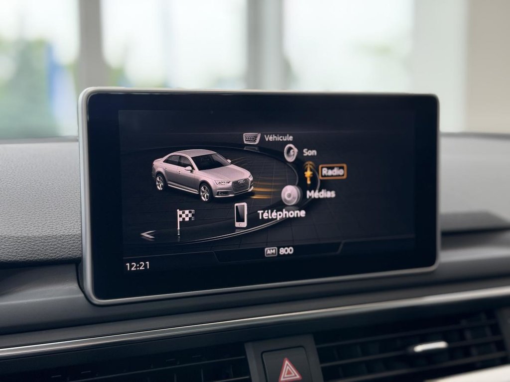 Audi A4 Technik | QUATTRO | CAMÉRA 360 | BANG & OLUFSEN | NAV | TOIT | CUIR | CARPLAY +++ 2018 à Laval, Québec - 17 - w1024h768px