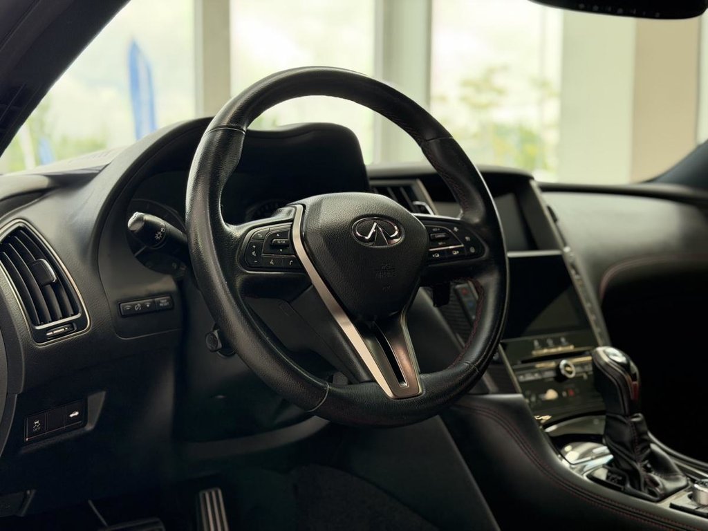 2020 Infiniti Q60 Red Sport I-LINE AWD | CUIR | NAV | TOIT | DÉMARREUR | CAMÉRA 360 | BOSE | CARPLAY +++ in Laval, Quebec - 11 - w1024h768px