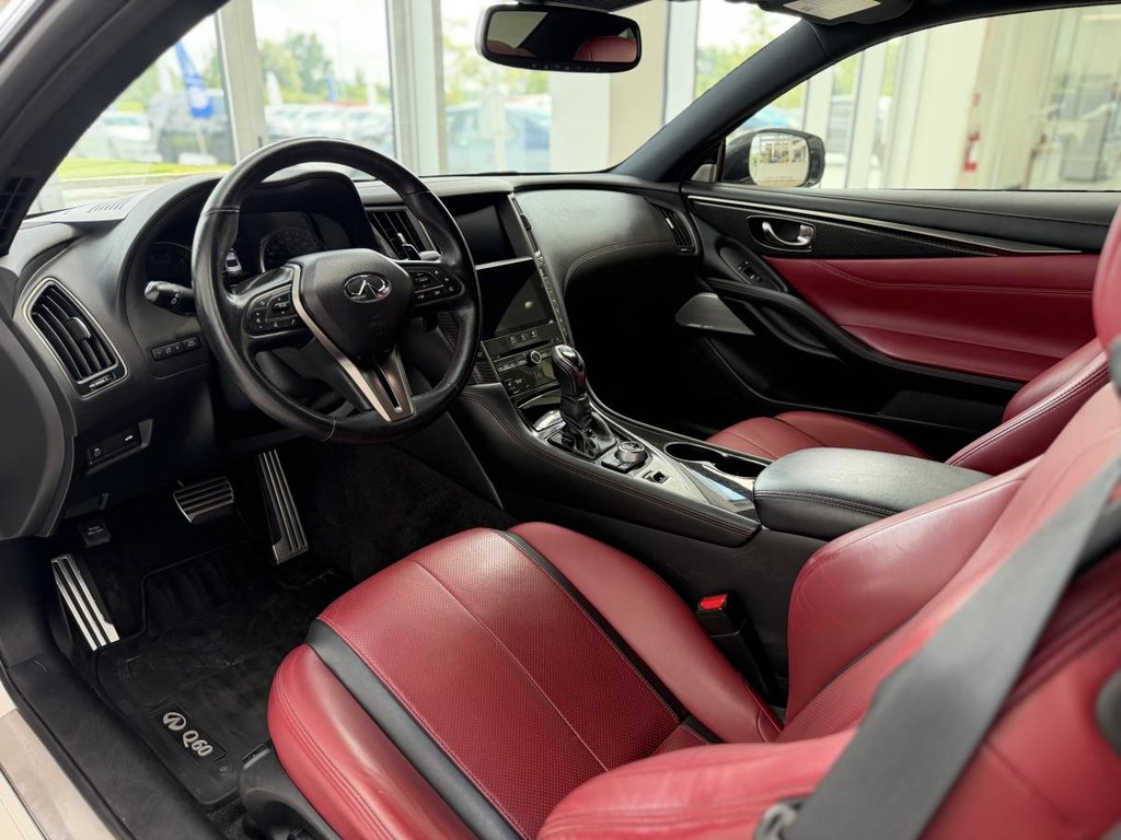 2020 Infiniti Q60 Red Sport I-LINE AWD | CUIR | NAV | TOIT | DÉMARREUR | CAMÉRA 360 | BOSE | CARPLAY +++ in Laval, Quebec - 10 - w1024h768px