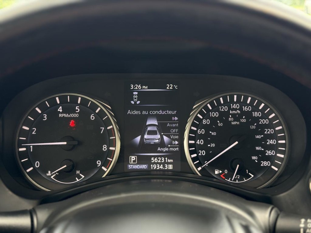 2020 Infiniti Q60 Red Sport I-LINE AWD | CUIR | NAV | TOIT | DÉMARREUR | CAMÉRA 360 | BOSE | CARPLAY +++ in Laval, Quebec - 12 - w1024h768px