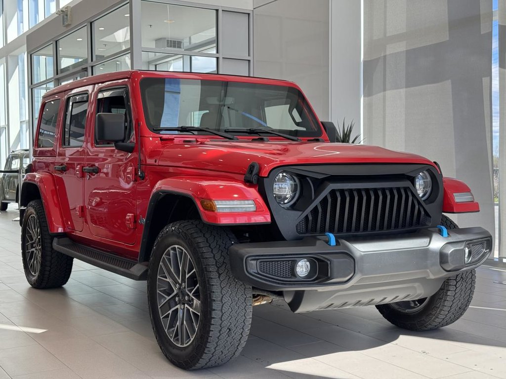 Jeep Wrangler 4xe Unlimited Sahara TOIT ÉLECTRIQUE SKY ONE-TOUCH +++ 2022 à Laval, Québec - 1 - w1024h768px