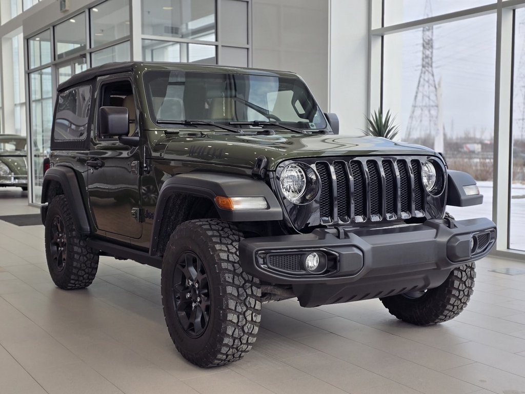 Jeep Wrangler Willy's Sport | BAS KM | 4X4 | CAMÉRA | BLUETOOTH +++ 2021 à Laval, Québec - 1 - w1024h768px