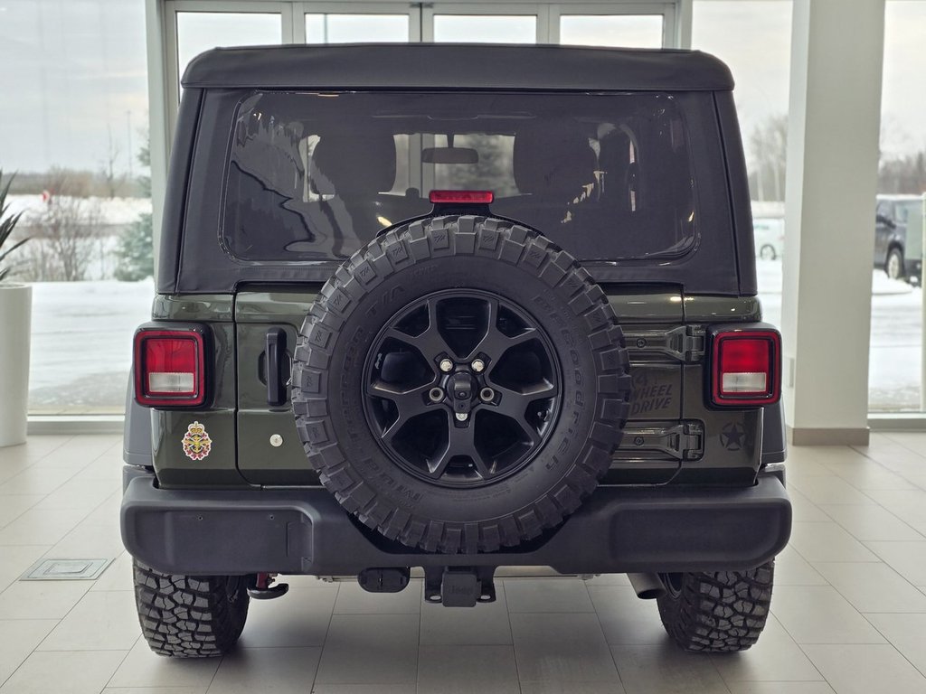 Jeep Wrangler Willy's Sport | BAS KM | 4X4 | CAMÉRA | BLUETOOTH +++ 2021 à Laval, Québec - 7 - w1024h768px