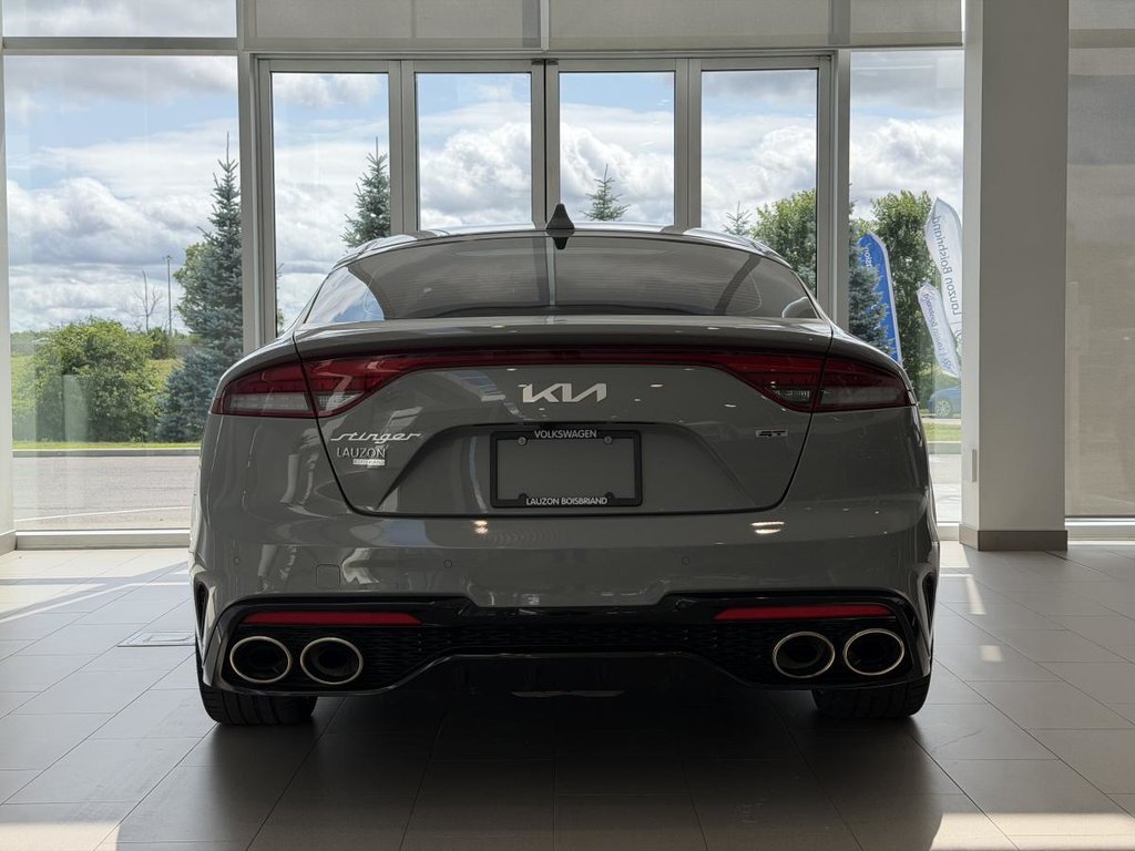 Kia Stinger GT Limited AWD | 8 PNEUS | BAS KM | DÉMARREUR | CAMÉRA 360 | NAV | TOIT | CUIR | CARPLAY +++ 2023 à Laval, Québec - 7 - w1024h768px