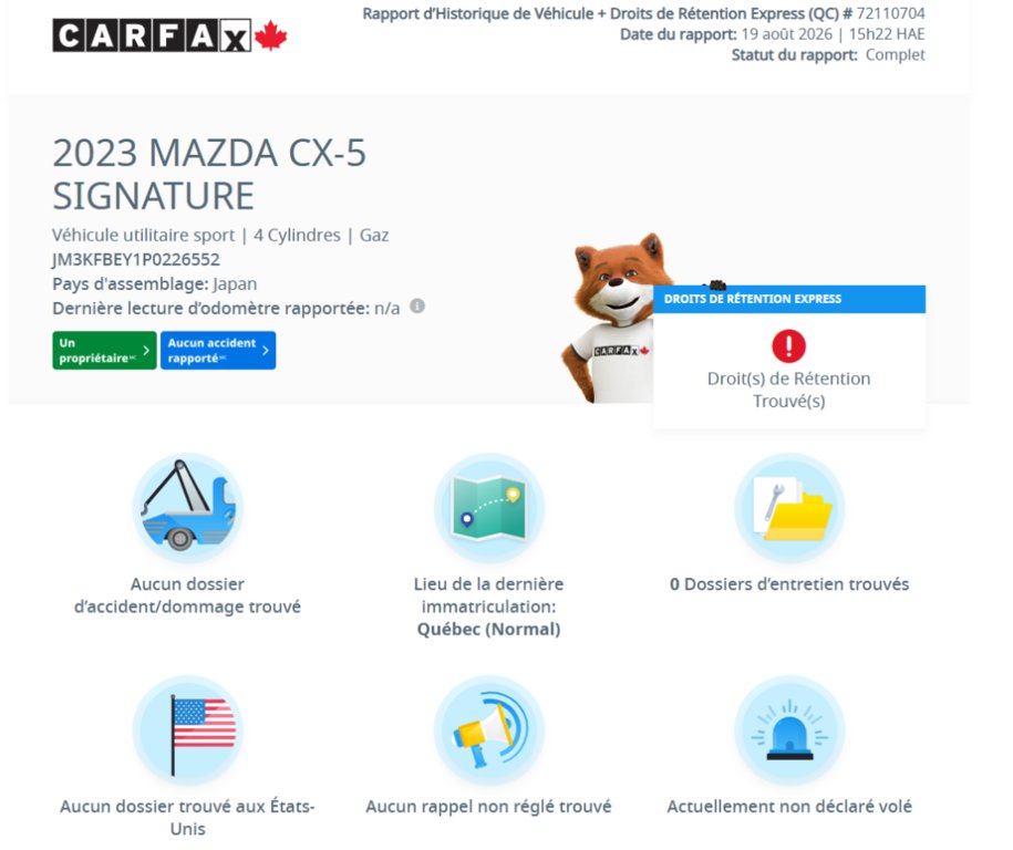 2023 Mazda CX-5 Signature AWD | 8 PNEUS | BAS KM | CUIR | NAV | TOIT | CAMÉRA 360 | BOSE | CARPLAY +++ in Laval, Quebec - 3 - w1024h768px