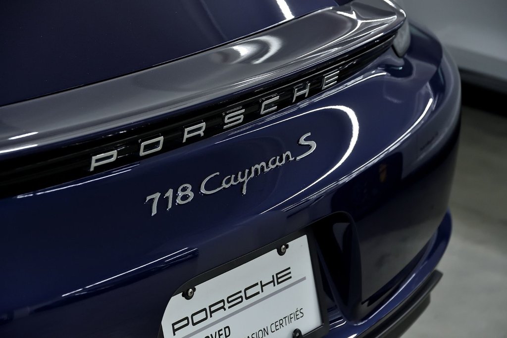 2025 Porsche 718 Cayman S / Premium Package / Sport Chrono / BOSE in Laval, Quebec - 30 - w1024h768px
