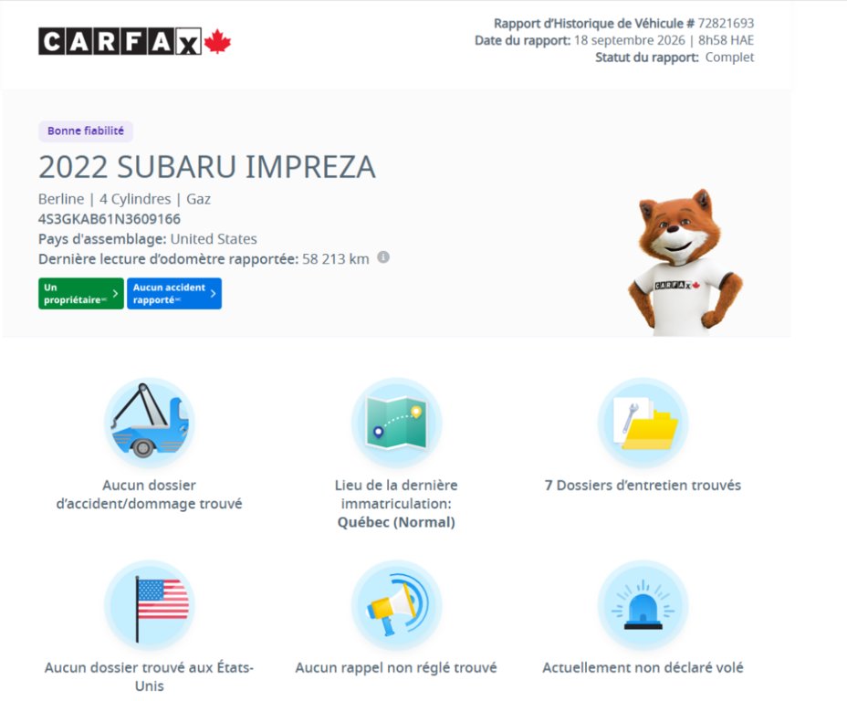 2022 Subaru Impreza Convenience AWD | 8 ROUES | BAS KM | CARPLAY | CAMÉRA | BLUETOOTH +++ in Laval, Quebec - 2 - w1024h768px