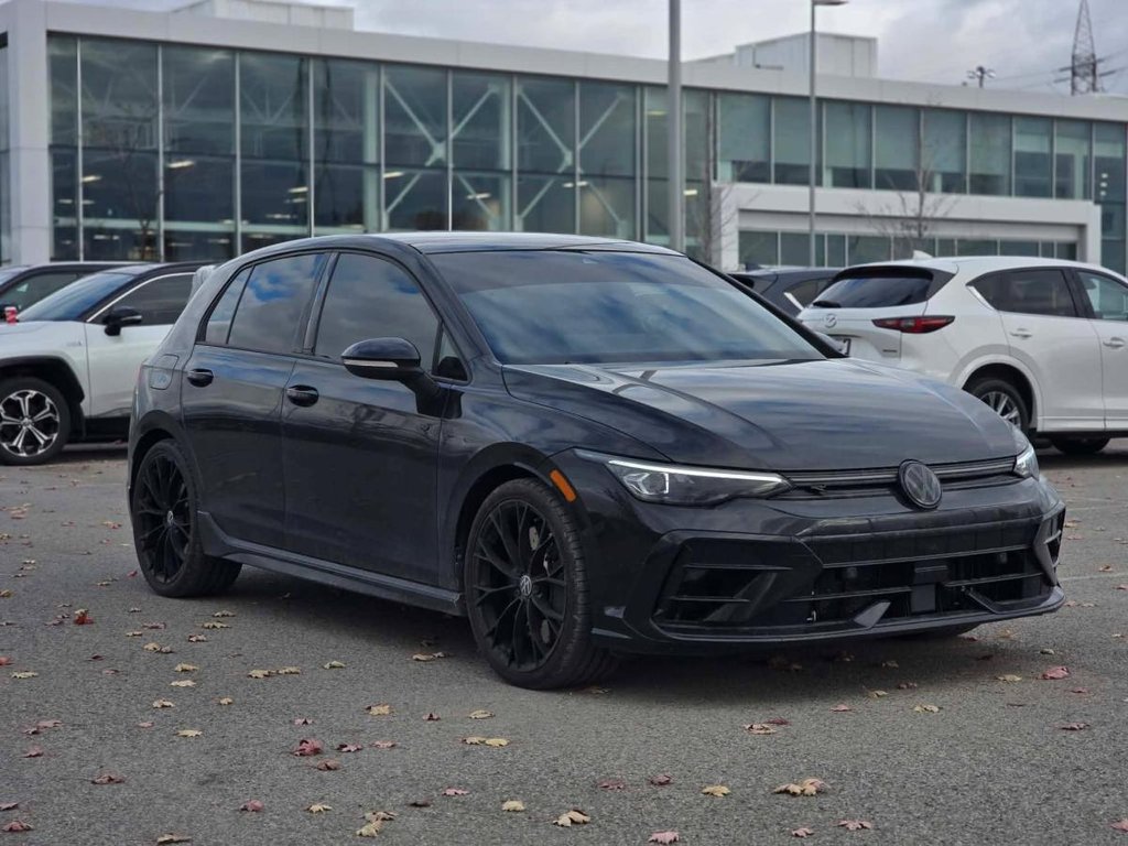 Volkswagen Golf R Black Edition DSG | 4MOTION | BAS KM | TOIT | CUIR | NAV | CARPLAY | CAMÉRA +++ 2025 à Laval, Québec - 1 - w1024h768px