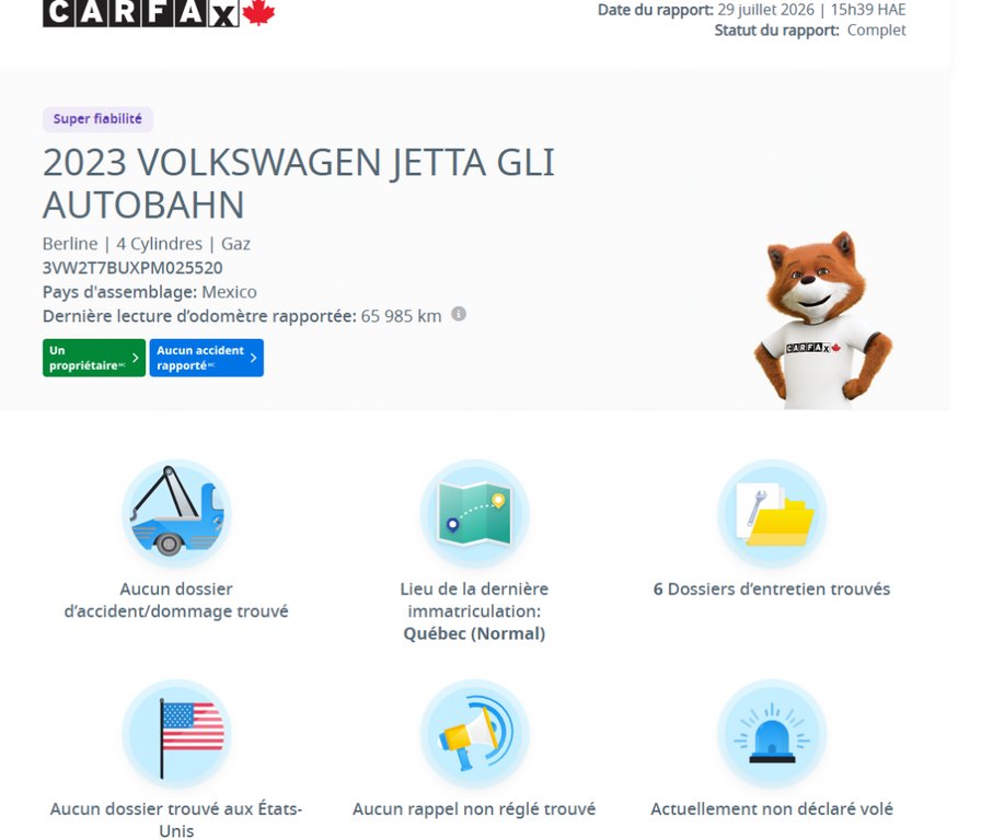 Volkswagen Jetta GLI DSG | DÉMARREUR | TOIT | CUIR | NAV | CARPLAY | CAMÉRA +++ 2023 à Laval, Québec - 3 - w1024h768px