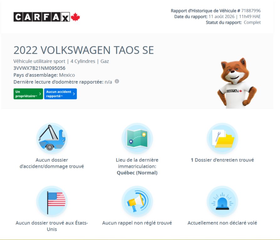 2022 Volkswagen Taos Comfortline 4MOTION | CUIR | CARPLAY | CAMÉRA +++ in Laval, Quebec - 2 - w1024h768px