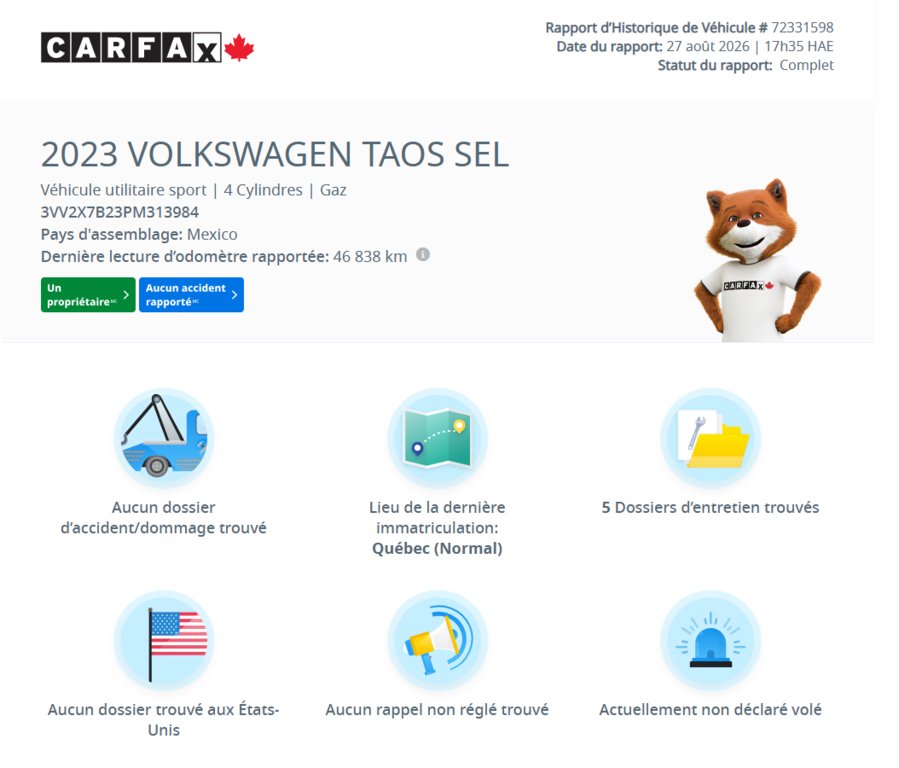2023 Volkswagen Taos Highline | 4MOTION | CUIR | NAV | TOIT PANO | DÉMARREUR | CAMÉRA | BEATS | CARPLAY +++ in Laval, Quebec - 3 - w1024h768px