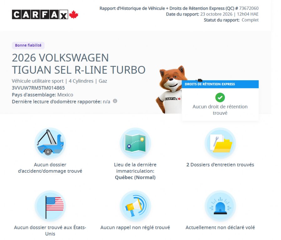 2026 Volkswagen Tiguan Highline R-Line Turbo 4MOTION | CAMÉRA 360 | HARMAN KARDON | NAV | TOIT PANO | CUIR | CARPLAY +++ in Laval, Quebec - 3 - w1024h768px