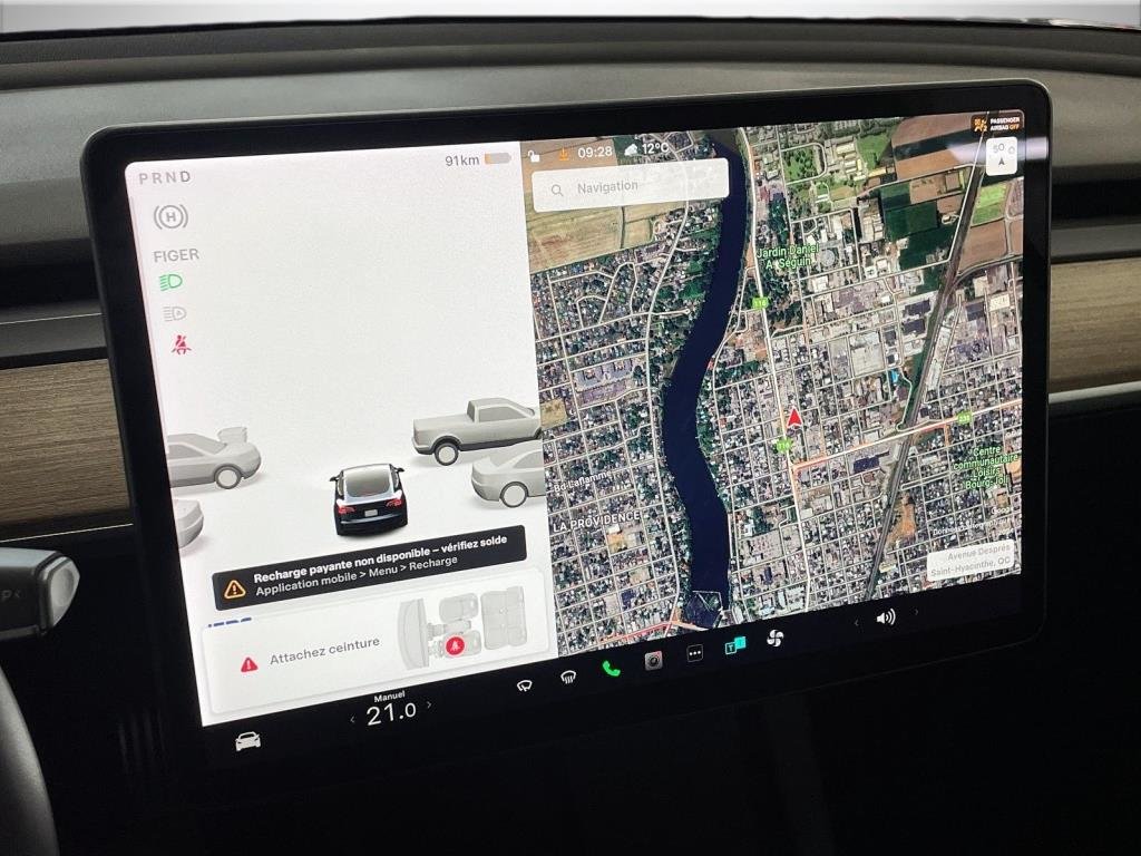 2021 Tesla MODEL 3 in Saint-Hyacinthe, Quebec - 12 - w1024h768px