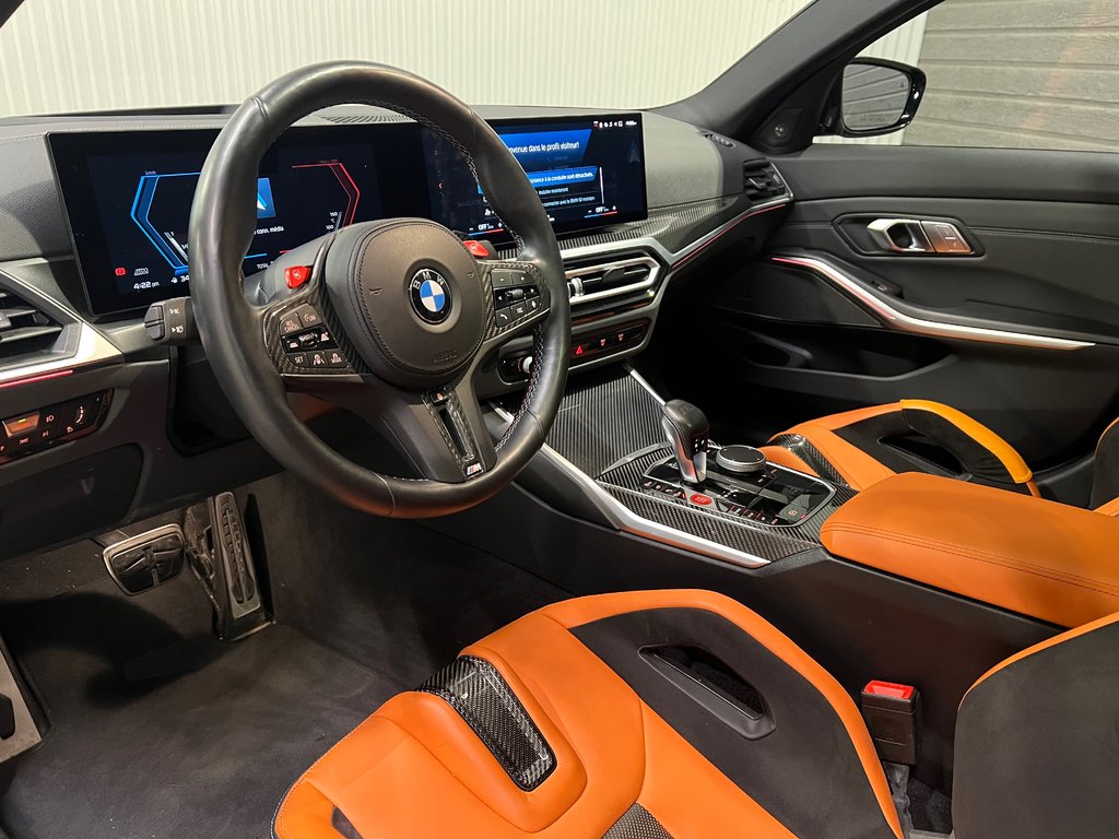 2024 BMW M3 COMPETITION*XDrive*M CARBON BUCKET SEATS*SUNROOF in Saint-Eustache, Quebec - 34 - w1024h768px