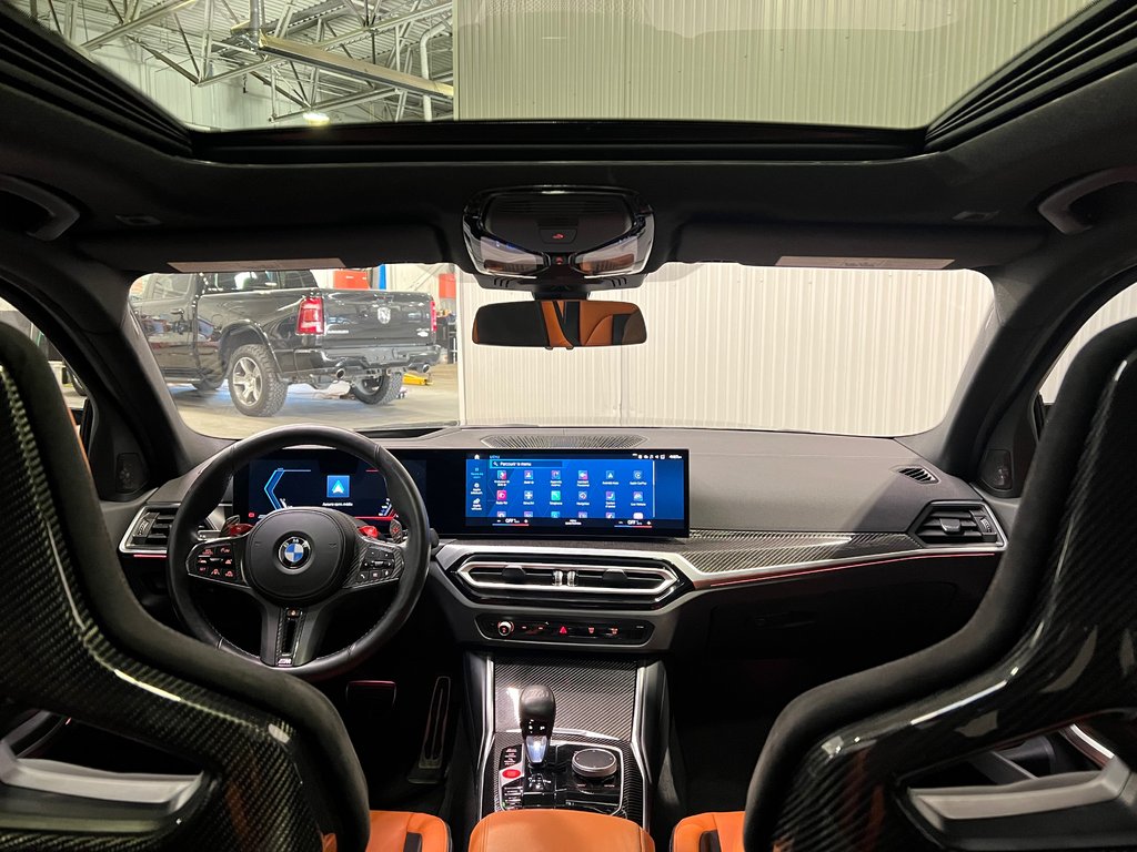2024 BMW M3 COMPETITION*XDrive*M CARBON BUCKET SEATS*SUNROOF in Saint-Eustache, Quebec - 38 - w1024h768px
