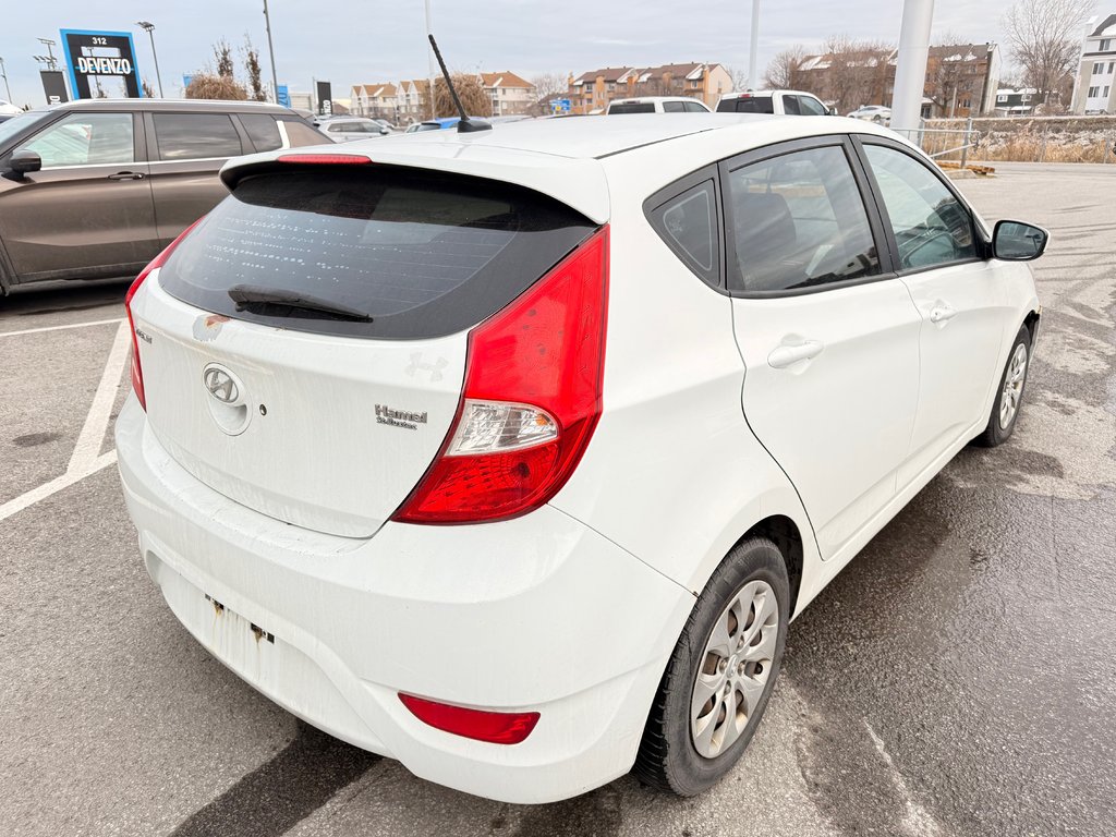 2015 Hyundai Accent GL**MANUELLE**TEL QUEL**PAS DE GARANTIE**BLUETOOTH in Saint-Eustache, Quebec - 5 - w1024h768px