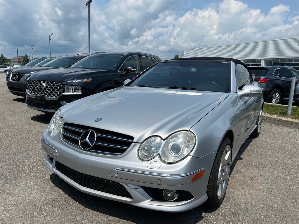 2007 Mercedes-Benz CLK-Class CLK 550**AMG**V8 5.5L**DÉCAPOTABLE**CUIR** in Saint-Eustache, Quebec - 1 - w1024h768px