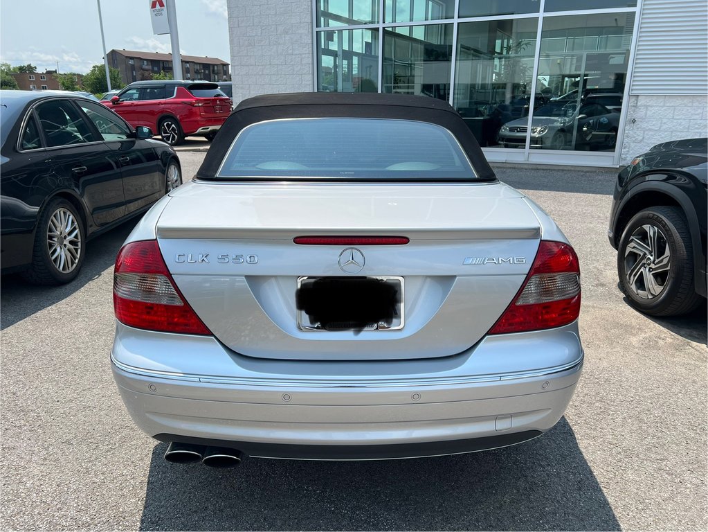 2007 Mercedes-Benz CLK-Class CLK 550**AMG**V8 5.5L**DÉCAPOTABLE**CUIR** in Saint-Eustache, Quebec - 4 - w1024h768px