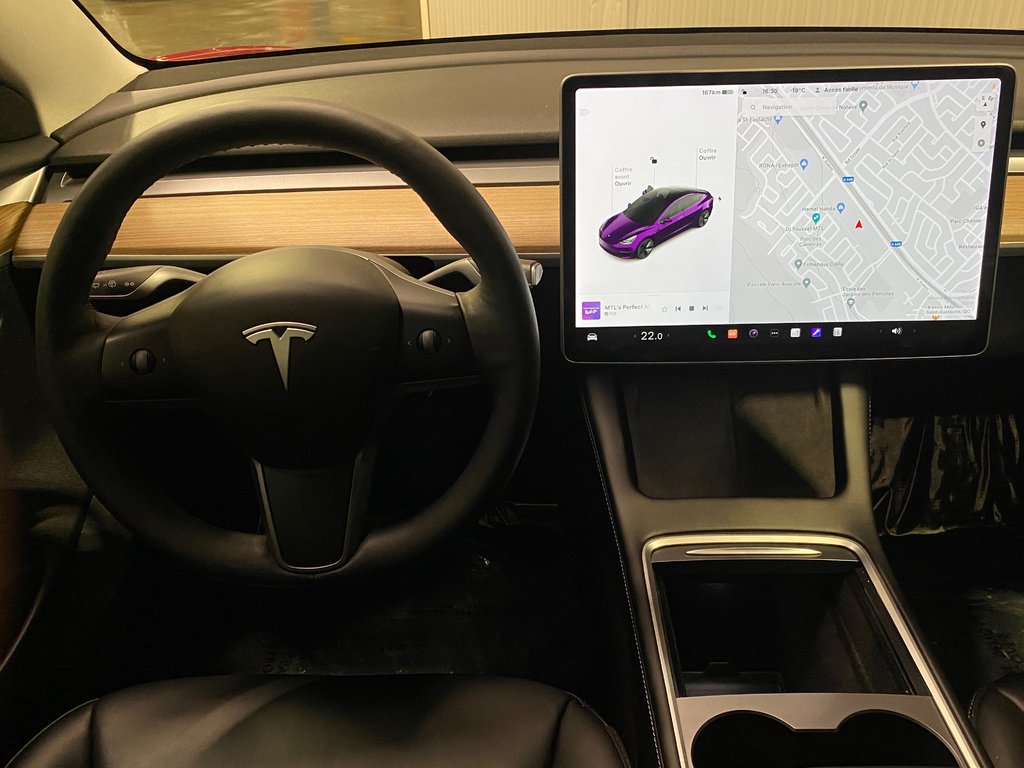 Tesla MODEL 3 AUTONOMIE STANDARD PLUS**AUTOPILOT**1 OWNER**GPS** 2021 à Saint-Eustache, Québec - 10 - w1024h768px