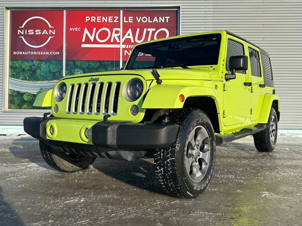 Jeep Wrangler Unlimited Sahara 4X4 2017 à Amos, Québec - 1 - w1024h768px
