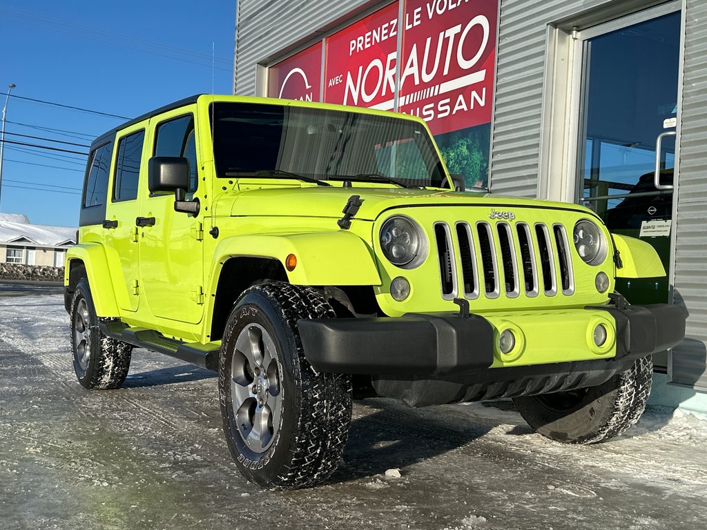 Jeep Wrangler Unlimited Sahara 4X4 2017 à Amos, Québec - 2 - w1024h768px